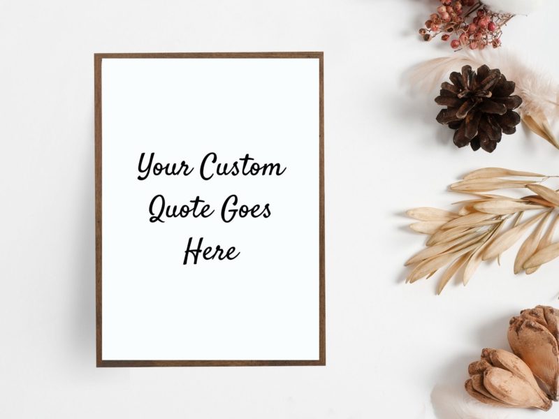 Custom Quote