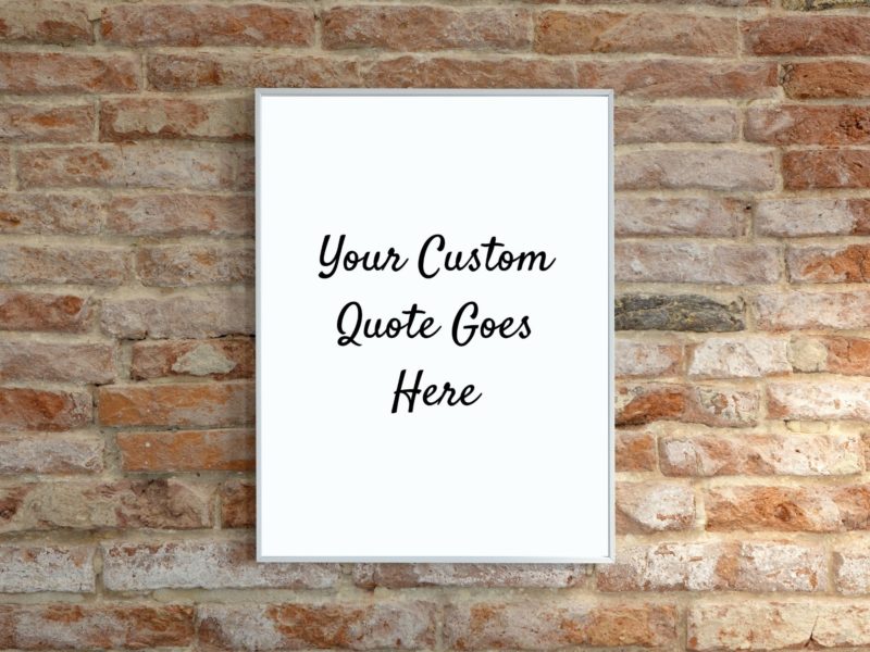 Custom Quote