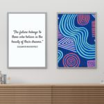 Eleanor Roosevelt Inspirational Quote Poster