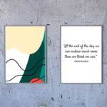 Frida Kahlo Inspirational Quote Poster