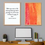 Marcus Aurelius Inspirational Quote Poster