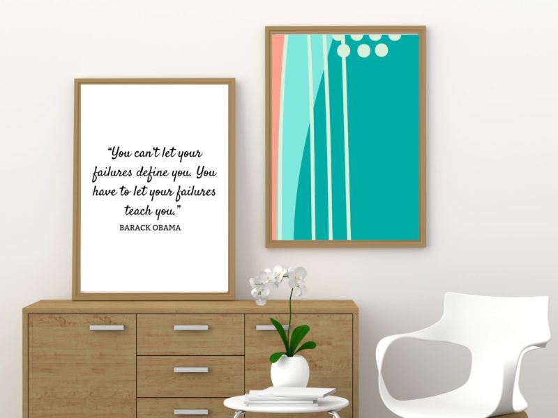 Barack Obama Inspirational Quote Poster