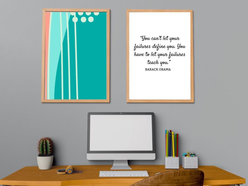 Barack Obama Inspirational Quote Poster
