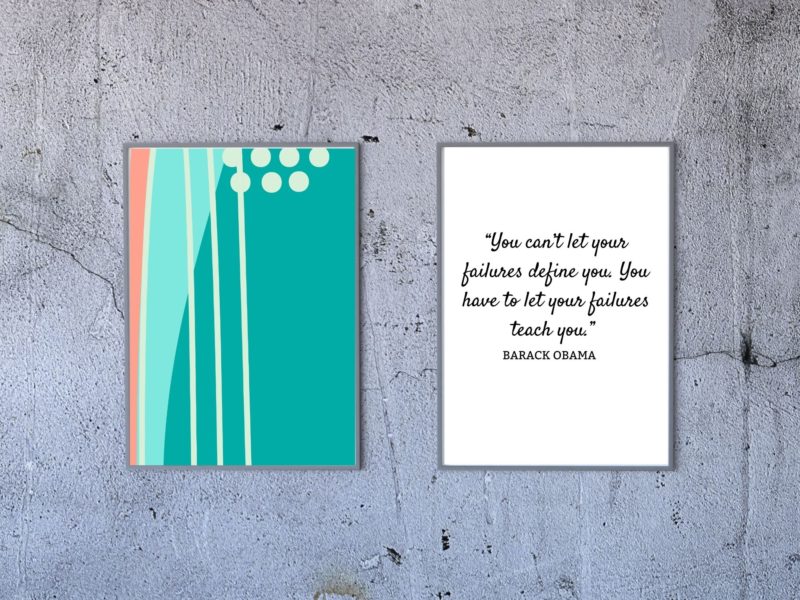 Barack Obama Inspirational Quote Poster