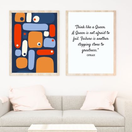 Oprah Inspirational Quote Poster