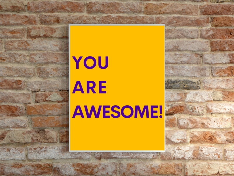 You are awesome Poster