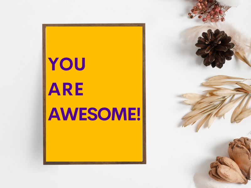 You are awesome Poster