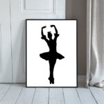 Ballerina Art Poster