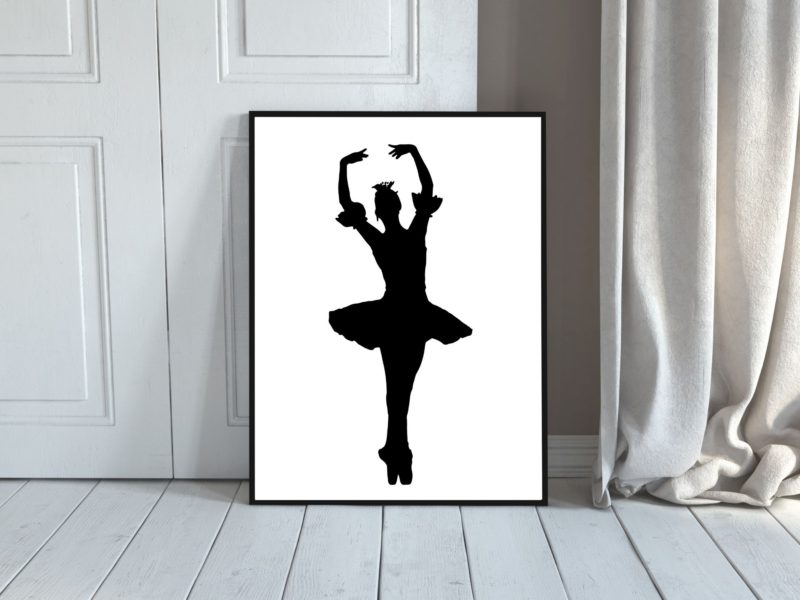 Ballerina Art Poster