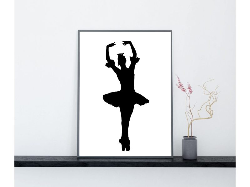 Ballerina Art Poster