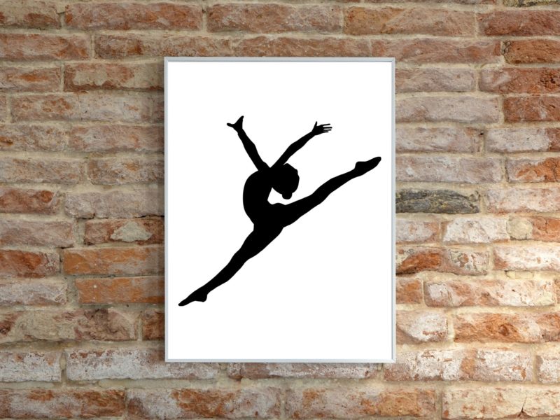 Ballerina Art Poster