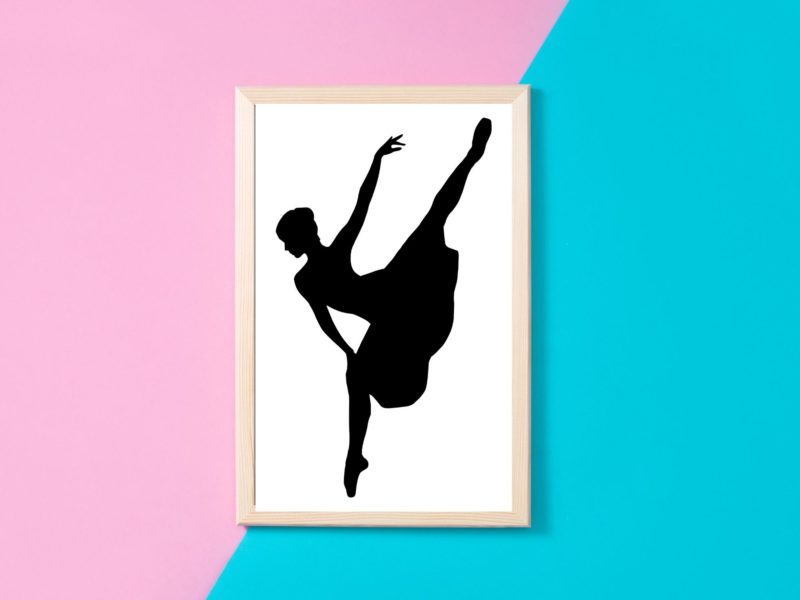 Ballerina Art Poster