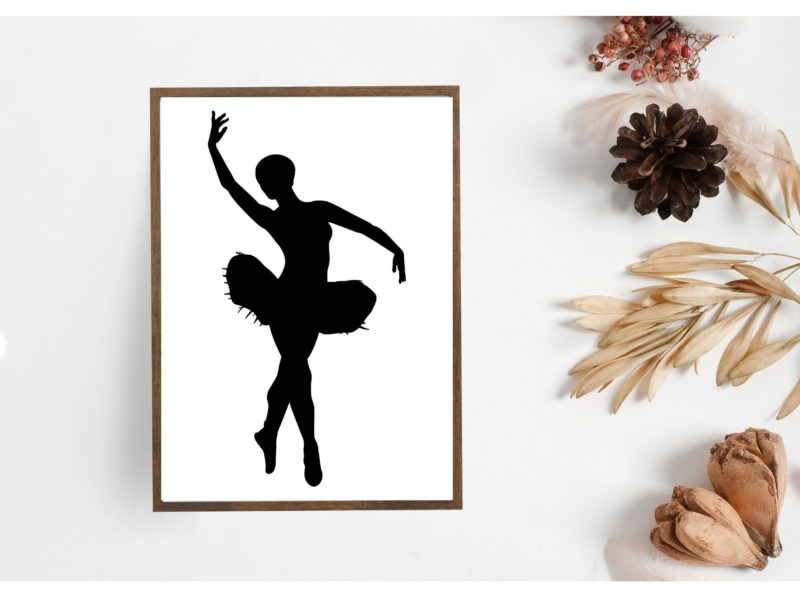 Ballerina Art Poster