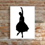 Ballerina Art Poster