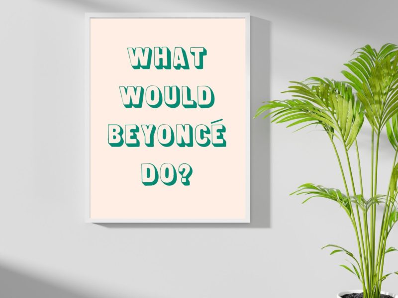 Beyonce Poster