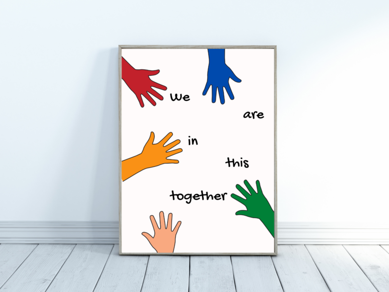 We are in this together Poster