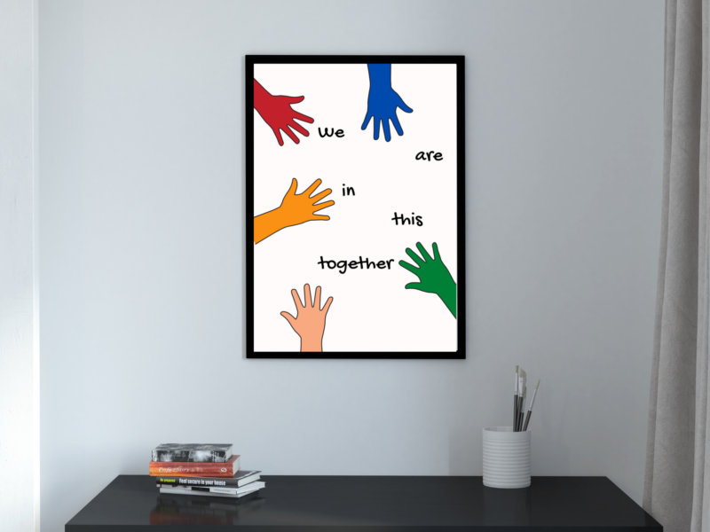 We are in this together Poster