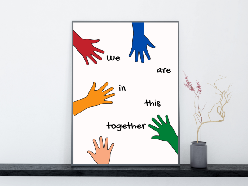 We are in this together Poster