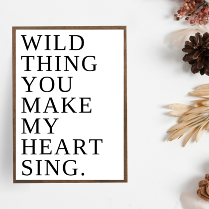 Wild Thing Poster