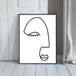 Women line art poster