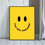 You are amazing Word Poster
