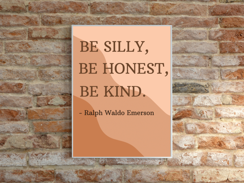 Ralph Waldo Emerson Inspirational Quote Poster