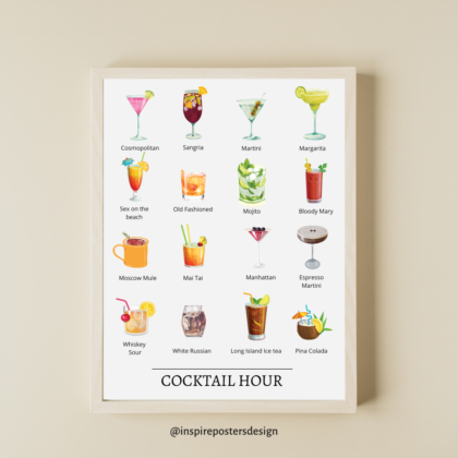 Cocktail Hour Poster