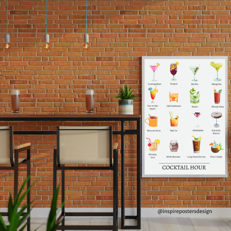 Cocktail Hour Poster