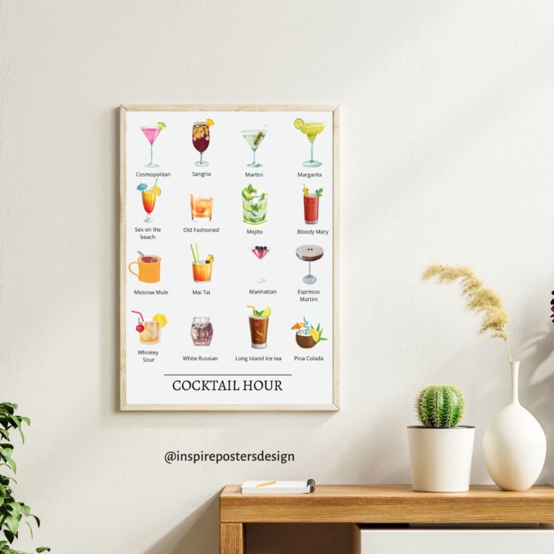 Cocktail Hour Poster