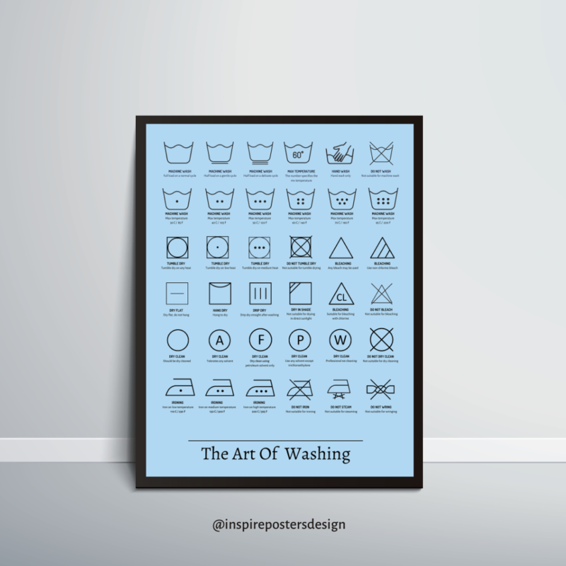 The Art of Washing Poster