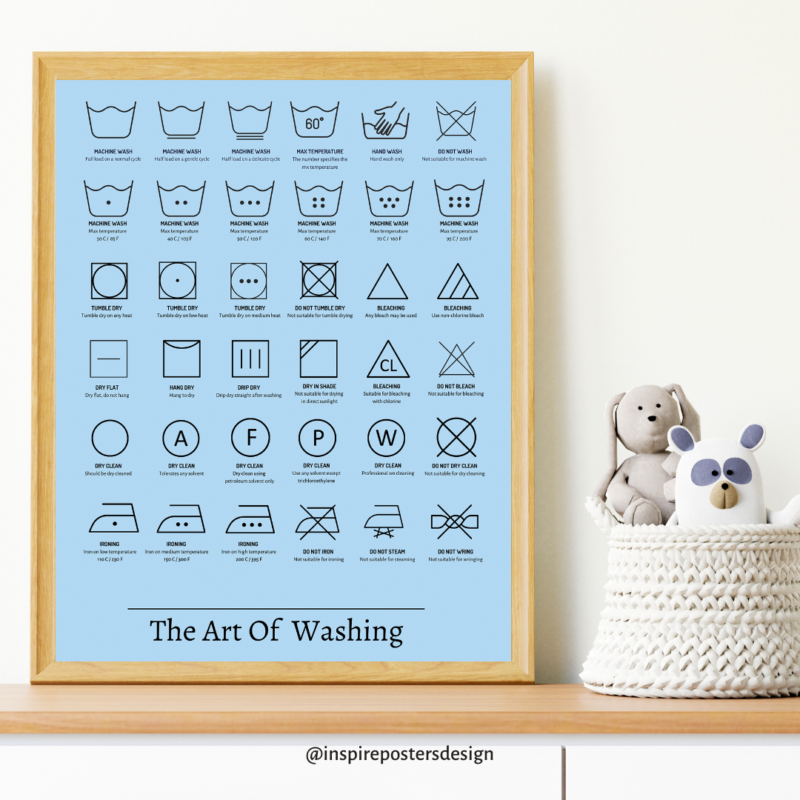 The Art of Washing Poster